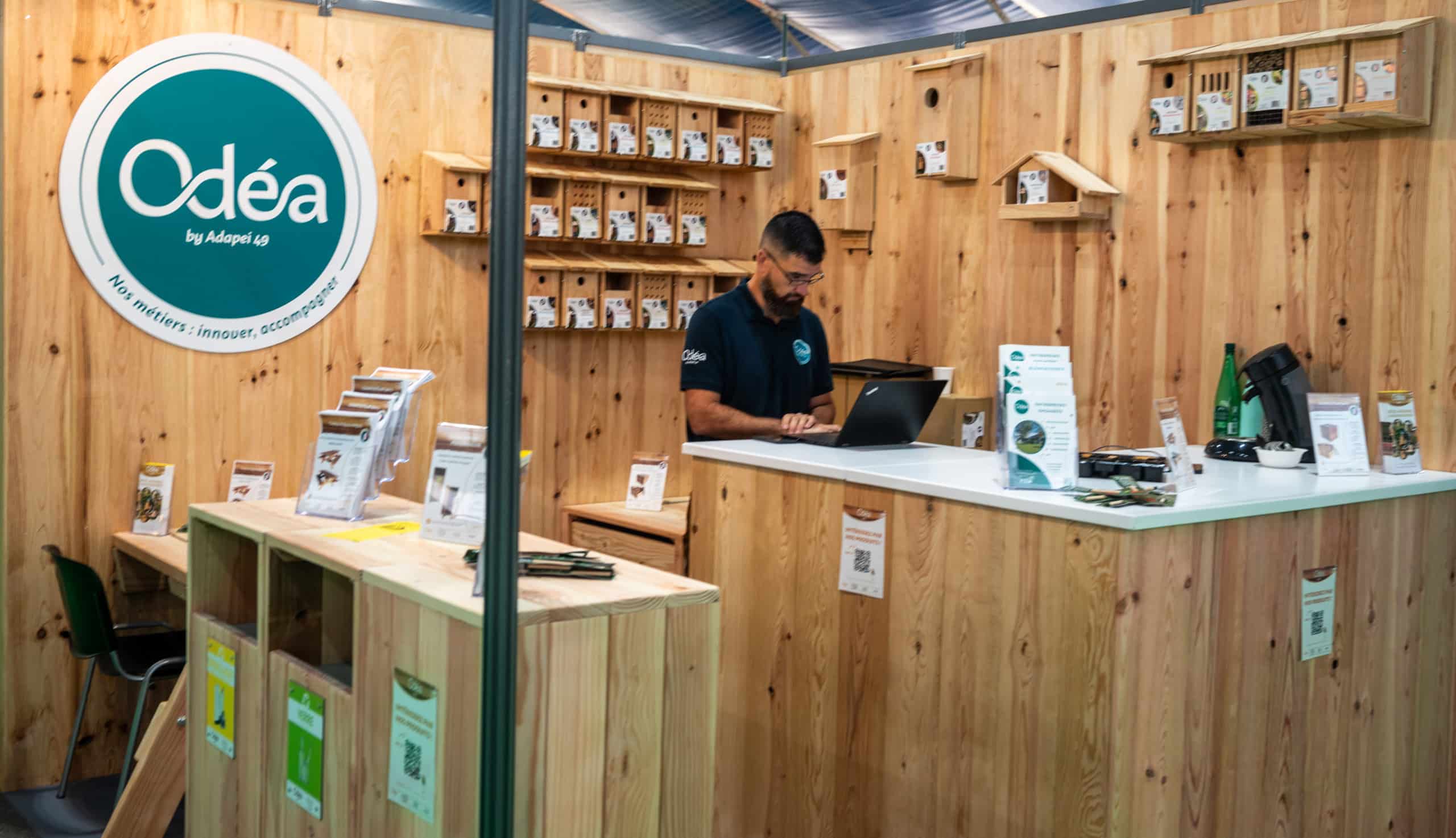 Stand Odéa au salon Atlantica